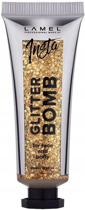LAMEL BROKAT W ŻELU DO TWARZY I CIAŁA 402 FLICKER 20ml