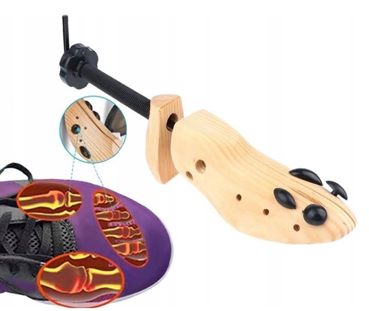 Prawidło prawidła SOSNOWE do butów klasyczne drewno rozmiar