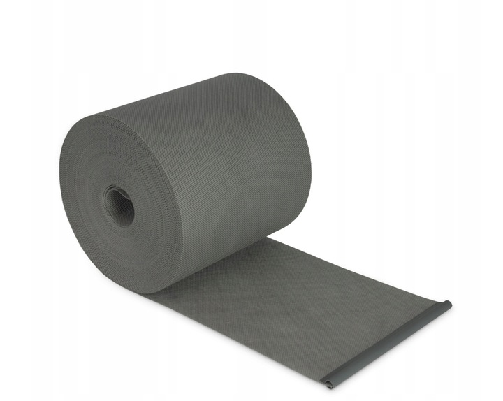 TAŚMA OGRODZENIOWA NA PŁOT 19CM X 50 M + KLIPSY