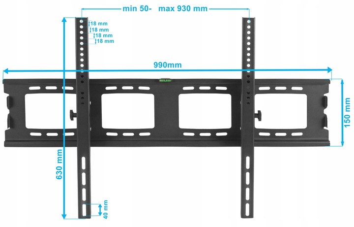 SUPER Mocny Uchwyt do Telewizora 55 58 65 75 77 82 83 85 86 98 cali