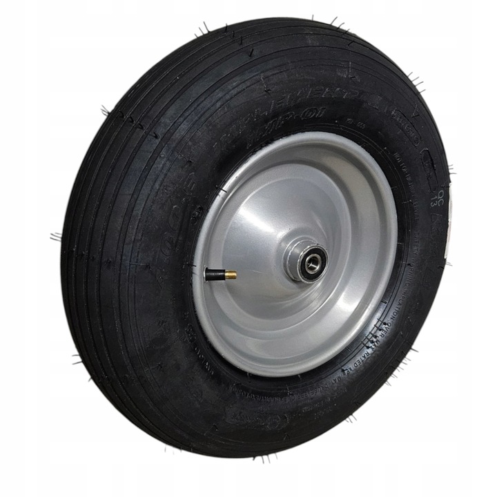 KÓŁKO KOŁO DO TACZKI WÓZKÓW 40CM 4PR 4.00-8 MOCNE POMPOWANE KABAT PL
