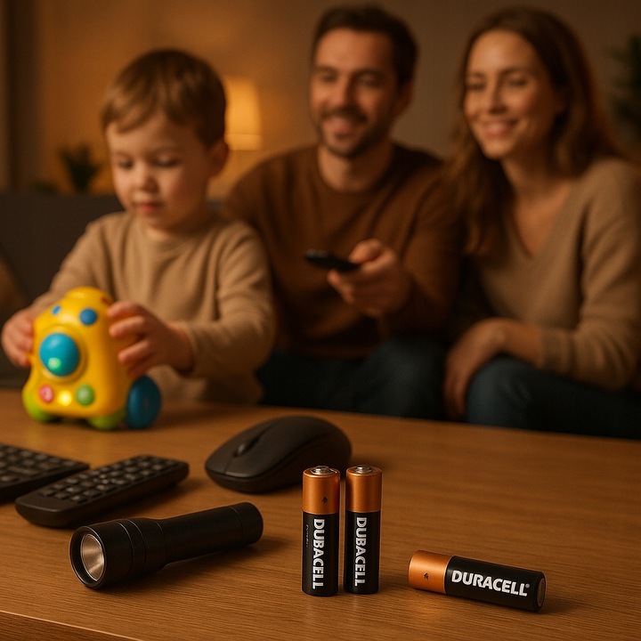12x Duracell AA LR6 Basic - wydajne baterie alkaiczne