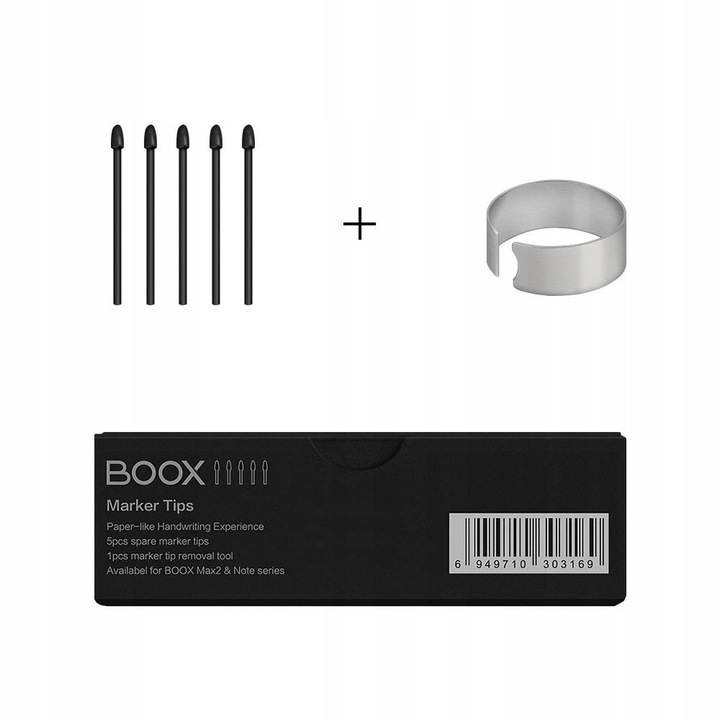 Końcówki do rysika Onyx Boox, 5 sztuk, FV
