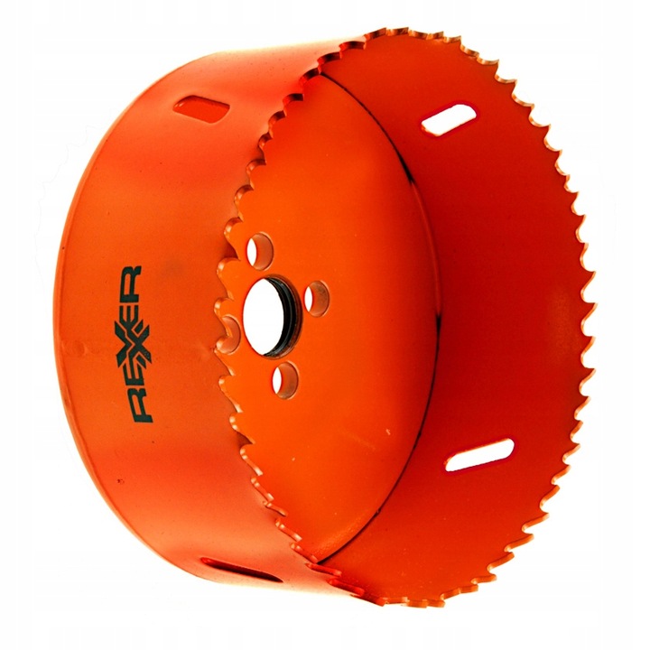 OTWORNICA DO DREWNA 100 MM + UCHWYT DO OTWORNIC BI-METALOWYCH 32-200