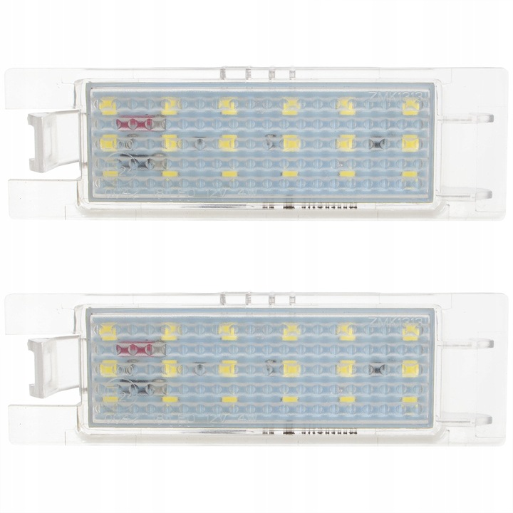 Podświetlenie Tablicy Rejestracyjnej Led Opel Astra H 3 III J IV Vectra C