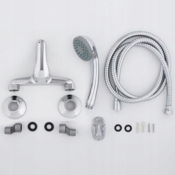 Bateria WANNOWA JEDNOUCHWYTOWA ścienna PRYSZNICOWA natryskowa DO ŁAZIENKI