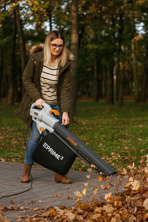 MOCNY ODKURZACZ DO LIŚCI 3500 W DMUCHAWA OGRODOWA 3w1 DMUCHAWA