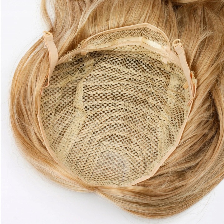 Peruka długa biała 100 cm cosplay karnawał włosy proste grzywka czepek