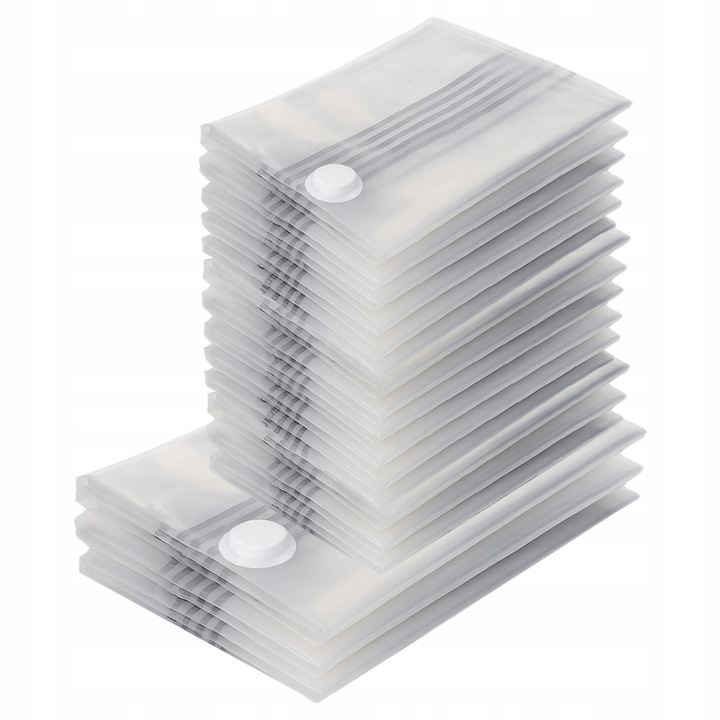 WORKI PRÓZNIOWE na ubrania pościel 15 sztuk WIELOKROTNEGO UŻYTKU +