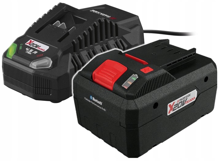 Akumulator Bateria PARKSIDE PERFORMANCE Smart 8Ah 20V PAPS 208 A1