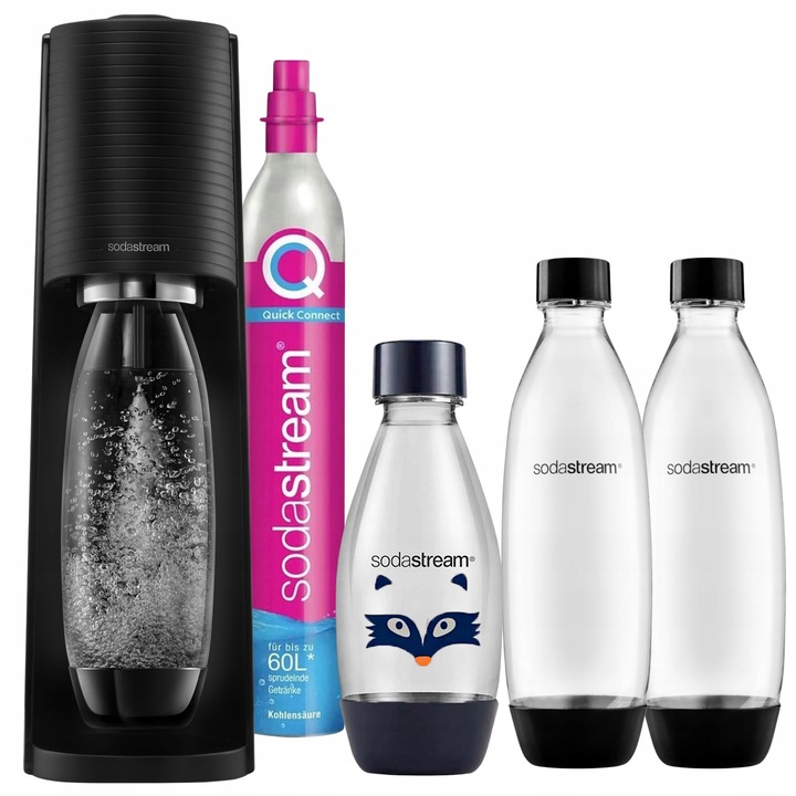 Saturator SodaStream TERRA do wody 2 Butelki 1L + Mała Butelka Szop