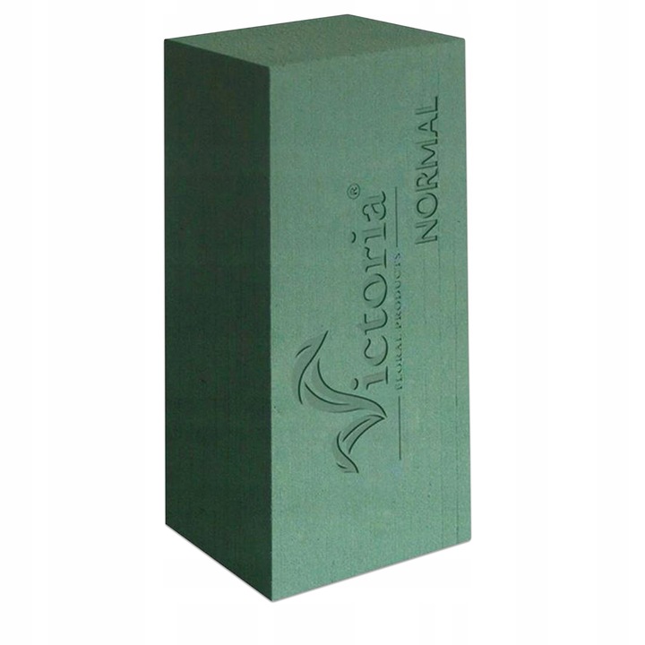 GĄBKA FLORYSTYCZNA mokra KOSTKA CEGŁA do kwiatów żywych VICTORIA