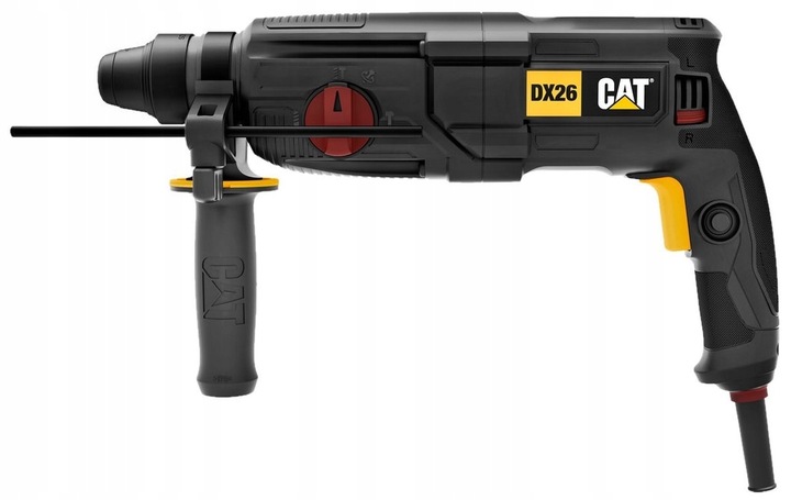 Młotowiertarka CAT DX26 SDS-Plus 800W 3J 26mm 4w1