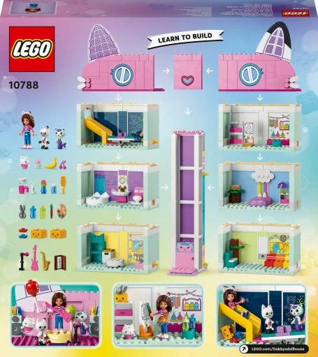 LEGO Gabby's Dollhouse Koci domek Gabi 10788 + KATALOG LEGO