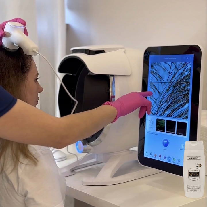 Szampon na zagęszczenie włosów Tricho przed odżywką lub maską Wax