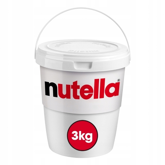 Krem do smarowania NUTELLA 3kg pomysł na prezent ORYGINALNA Ferrero