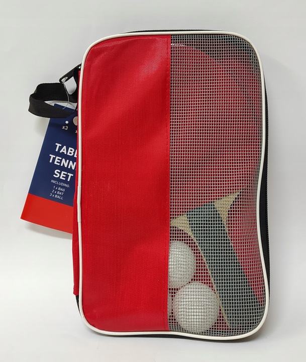 ZESTAW DO PING PONGA TENISA STOŁOWEGO PALETKI RAKIETKI + POKROWIEC+PIŁECZKI