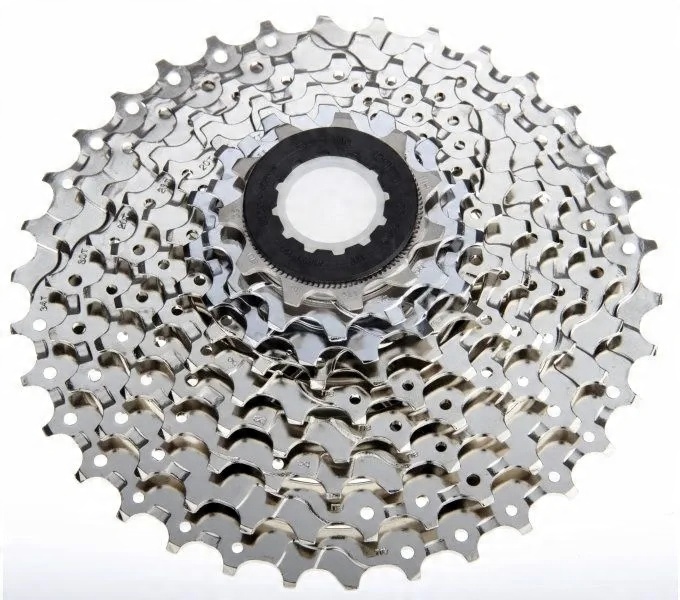 Kaseta Shimano Sora CS-HG50-9, 12-25T, 9 rzędowa. szosa, srebrna