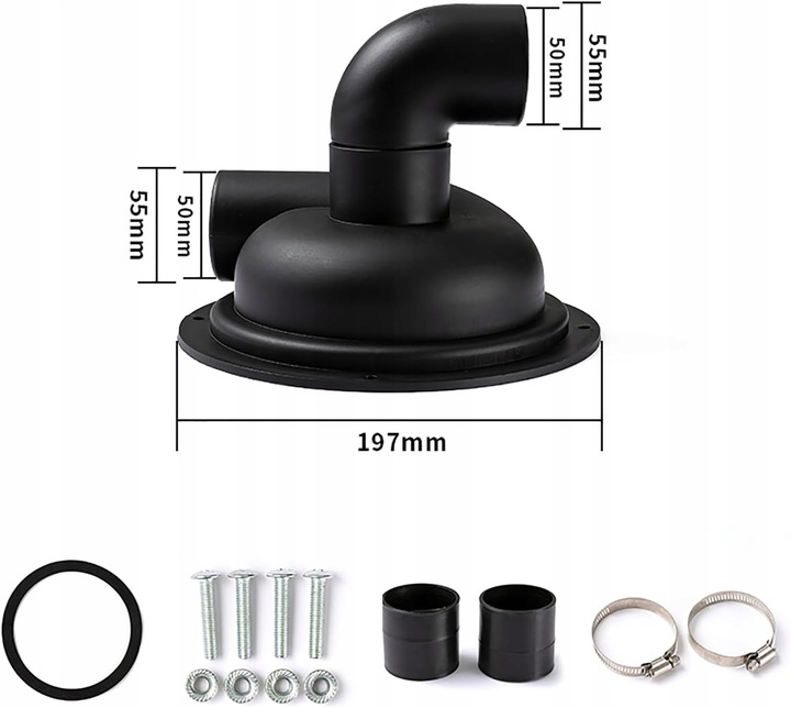 Separator cyklonowy pyłu filtr do odkurzacza przemysłowy odpylacz