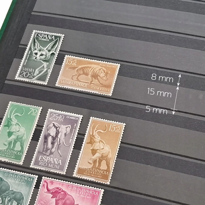 Klaser na znaczki Basic 60 czarny - Leuchtturm - najczęściej wybierany