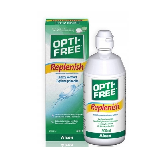 Płyn do soczewek Alcon Opti-Free Replenish, 300 ml
