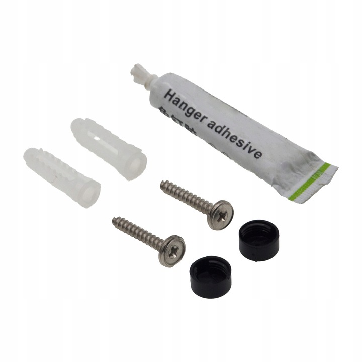 CZARNY KLASYCZNY ŚCIENNY WIESZAK NA UBRANIA DO PRZEDPOKOJU Z 5