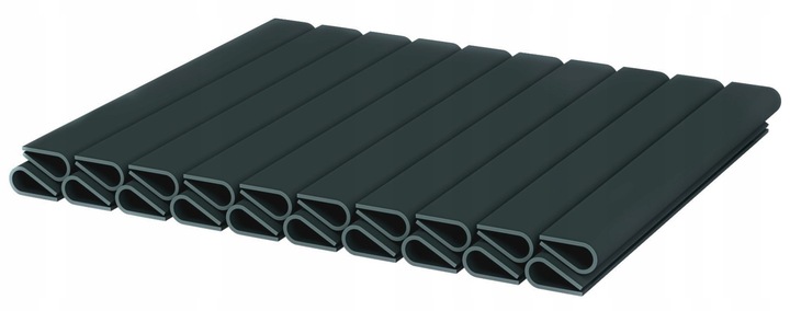 TAŚMA OGRODZENIOWA ANTRACYT 19x50 OSŁONA NA OGRODZENIE PANELOWE PŁOT