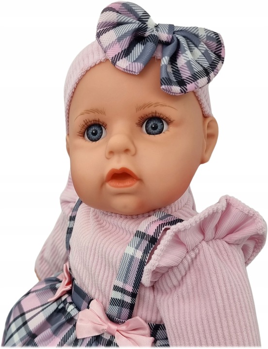 LALKA BOBAS MÓWI I ŚPIEWA PO POLSKU 45CM+SMOCZEK_368