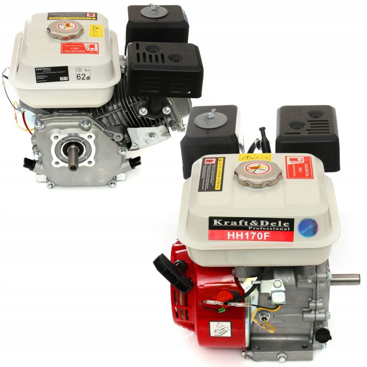 KRAFT&DELE SILNIK SPALINOWY 7HP WAŁEK 20mm 3,6L AGREGATÓW UBIJAREK KD1825