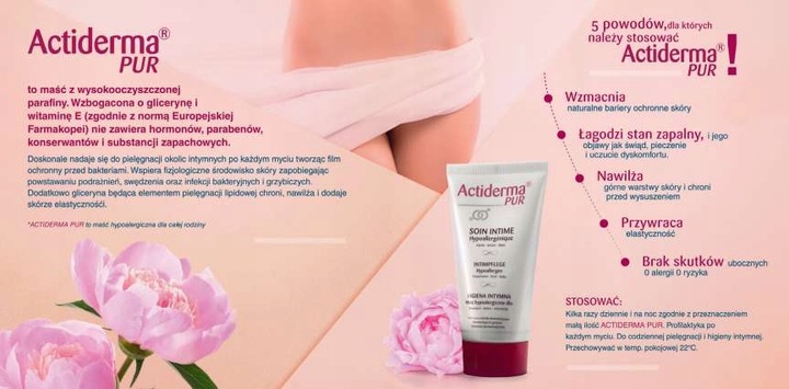 Maść z gliceryną i witaminą E 75 ml ACTIDERMA PUR