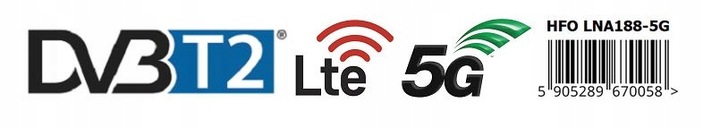 Bardzo Mocny Wzmacniacz Hermetyczny Na Wtyk F 32 dB Do Anteny