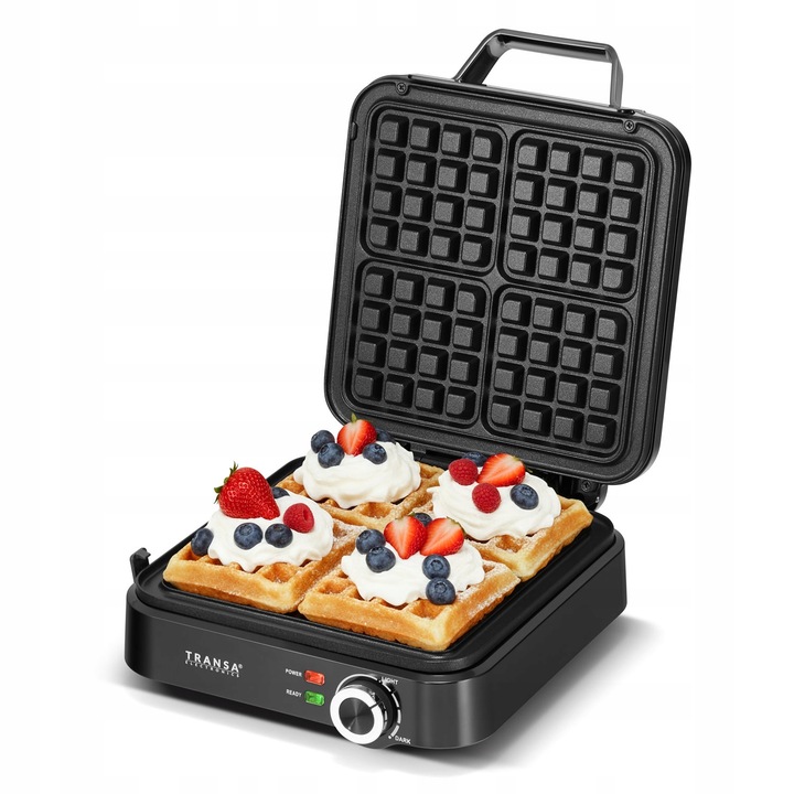 GOFROWNICA NA 4 DUŻE GOFRY REGULACJA TEMPERATURY i STOPNIA WYPIEKANIA