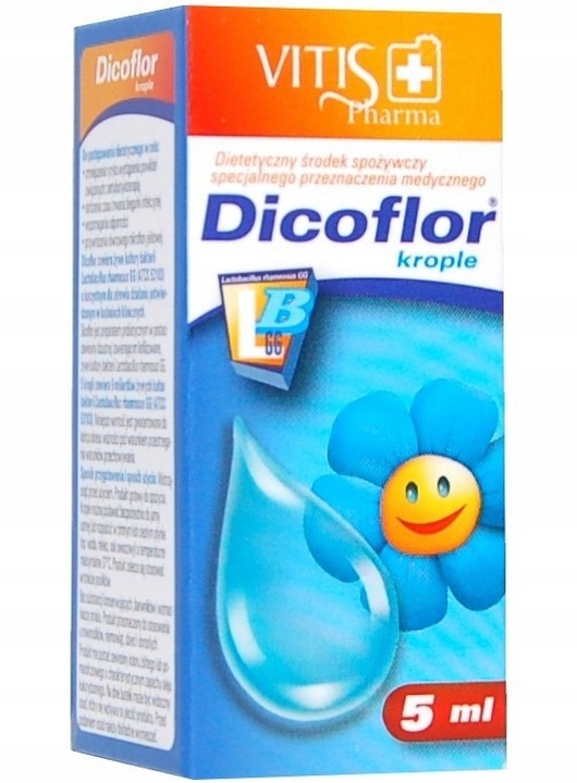 Dicoflor baby krople 5 ml