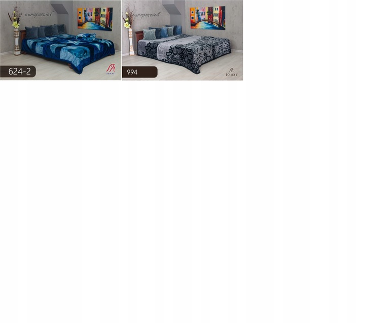 Koc narzuta 160x210 ELWAY GRUBY