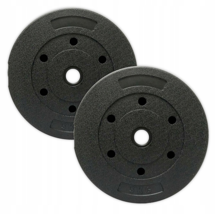 obciążenie bitumiczne zestaw 10kg - 2 talerze 5kg