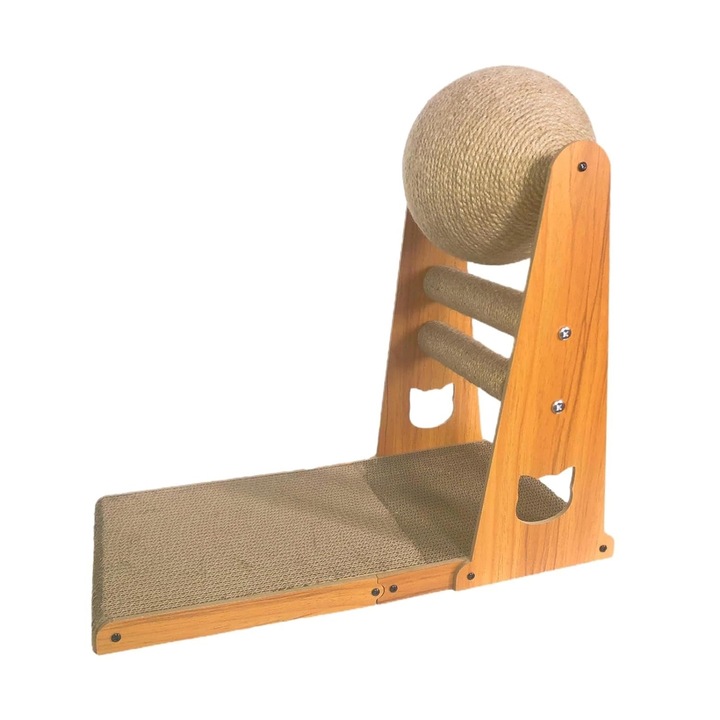 Drapak dla kota zabawka ruchoma kula do drapania 35 x 20 x 39 (F093)