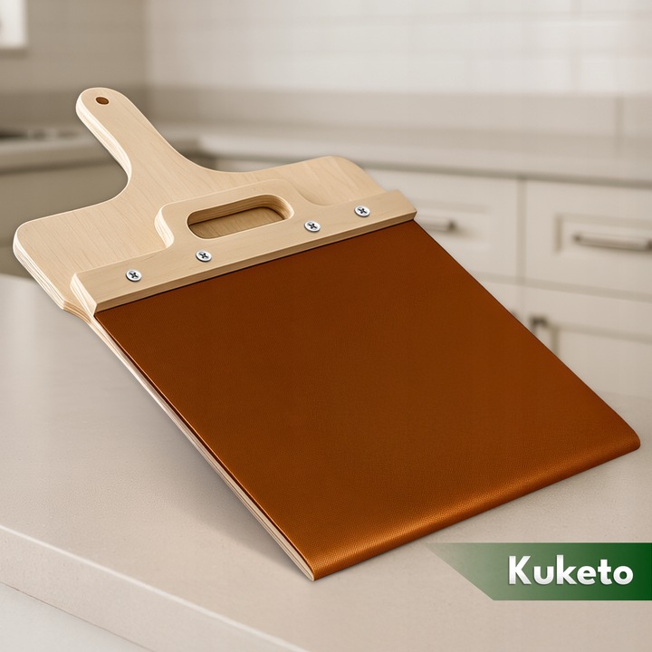 ŁOPATA DO PIZZY CHLEBA PRZESUWANA SZUFLA TACA PROFESJONALNA KWADRATOWA