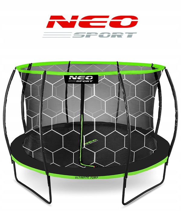 TRAMPOLINA OGRODOWA DLA DZIECI 252cm 8ft NEOSPORT