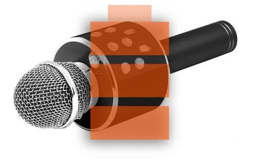 MIKROFON KARAOKE GŁOŚNIK ZABAWKA BLUETOOTH LED RÓŻ MANTA ECHO ŚWIATŁO