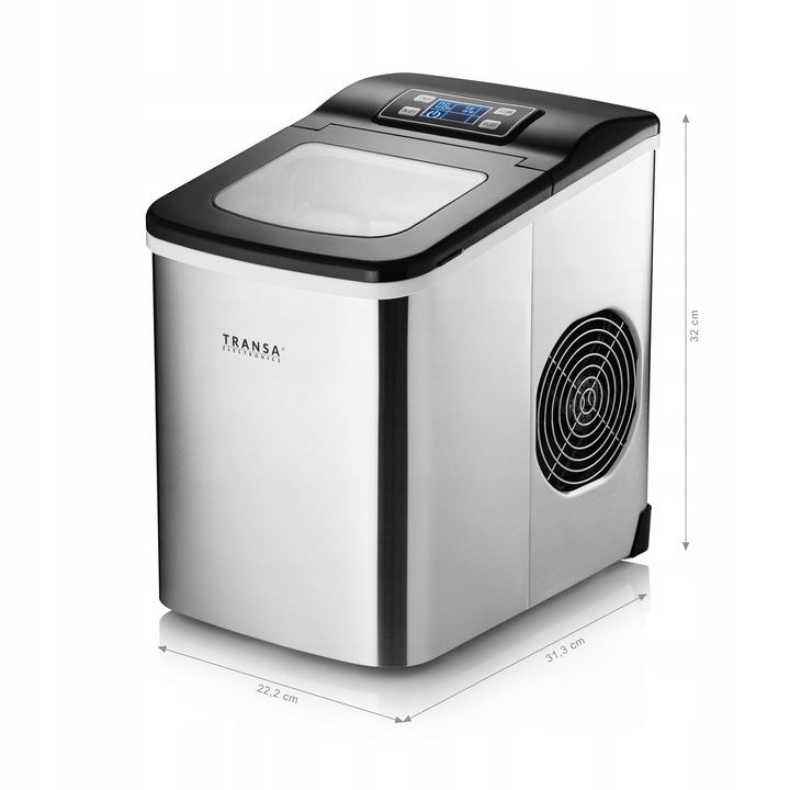 Kostkarka do lodu Maszyna do kostek Icely Automatyczna 12 kg / 24 h