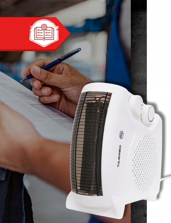 Farelka Elektryczna Termowentylator Grzejnik Ciepło Nawiew Zimno 2000W