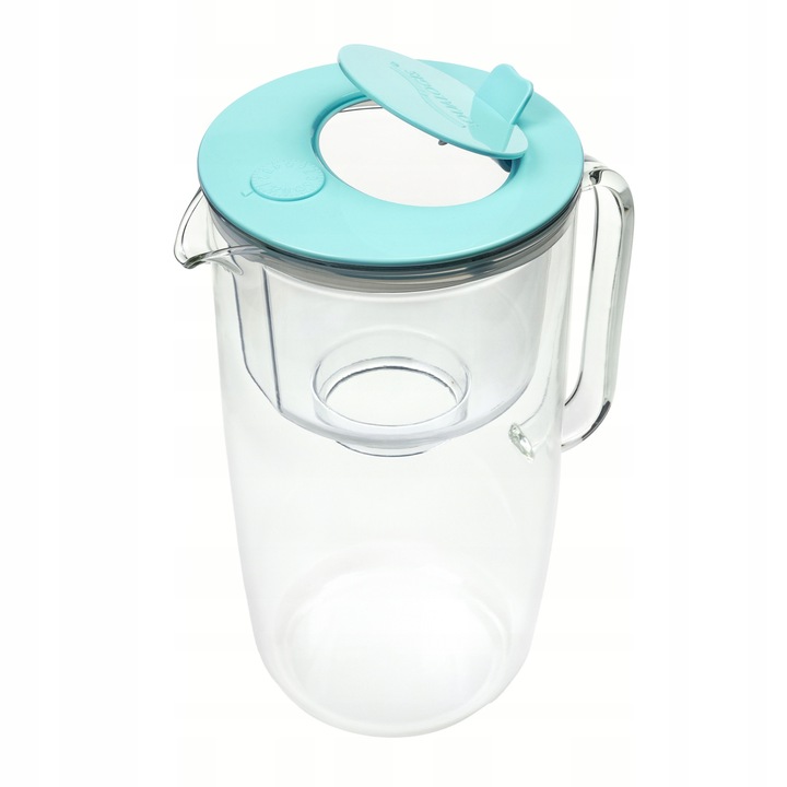 Dzbanek Filtrujący Szklany Aqualogis Sonata Niebieski + 12 wkładów