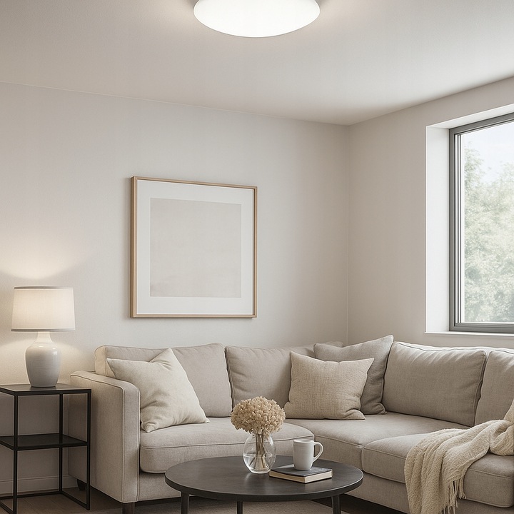 PLAFON LED LAMPA SUFITOWA PANEL 18W 4000K NATYNKOWY oprawa biały