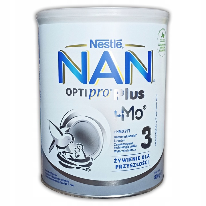 Mleko modyfikowane Nan Optipro plus HMO 3 (800 g)