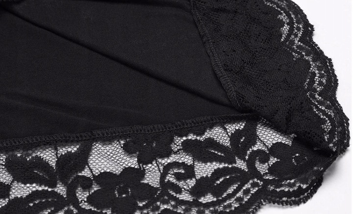 SEXY koszulka nocna koronkowa + STRINGI L/XL K177)