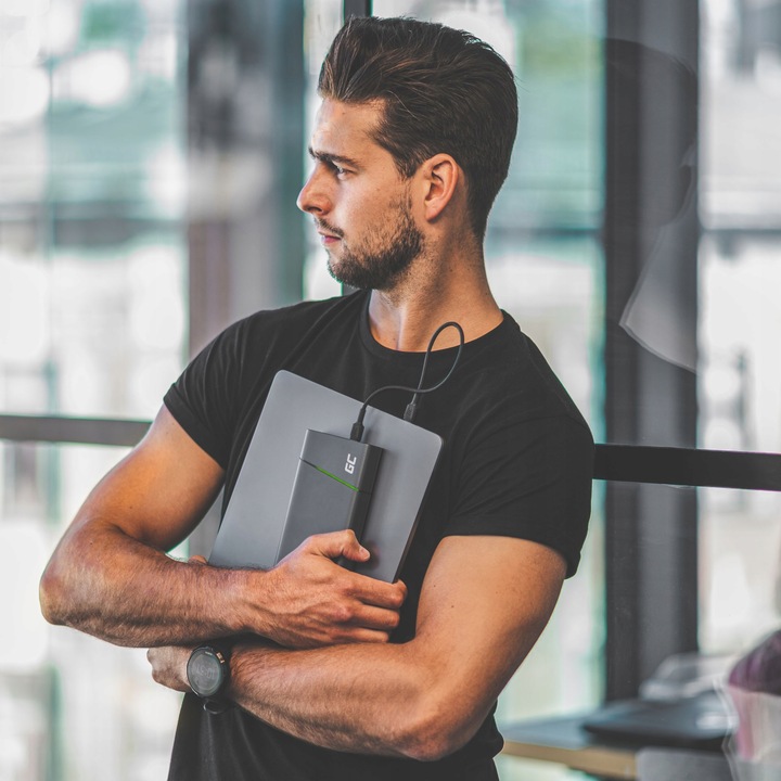 Kabel GC PowerStream PD 60W MOCNY Przewód Typ USB-C - USB-C 2m