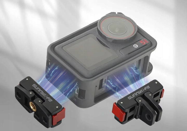 Mocowanie Uchwyt do Szybkiego Montażu 1/4 Cala do DJI Action 2 3 4 / 5