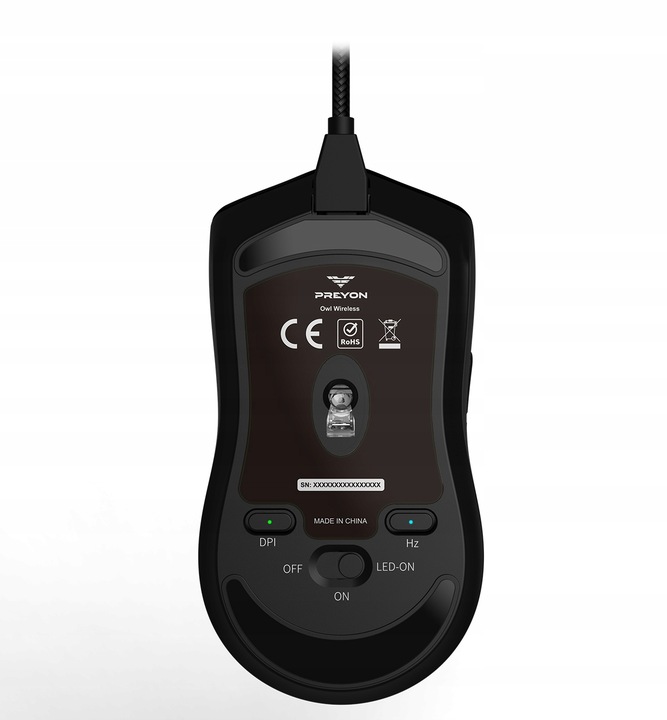 Myszka gamingowa dla graczy 16000 DPI RGB PREYON