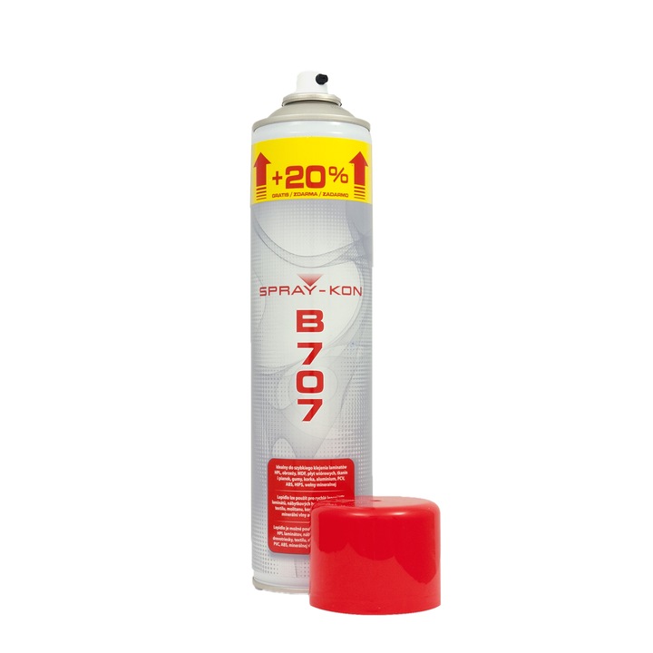 Spray-Kon B707 600ML KLEJ KONTAKTOWY W SPRAYU IN01