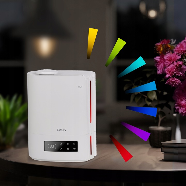 Nawilżacz powietrza ultradźwiękowy dyfuzor zapachowy MILO duży aż 5l